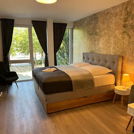 Apartament Niro I Design Apartment, Neubau, Dachterrasse Schwetzingen