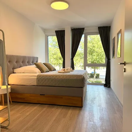 Niro I Design Apartment, Neubau, Dachterrasse, Parkplatz, Lage * Schwetzingen