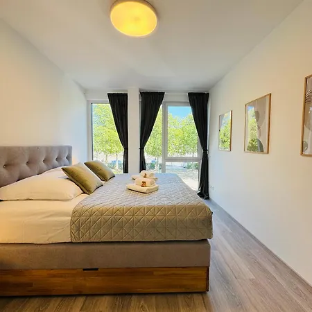 דירה Niro I Design Apartment, Neubau, Dachterrasse *