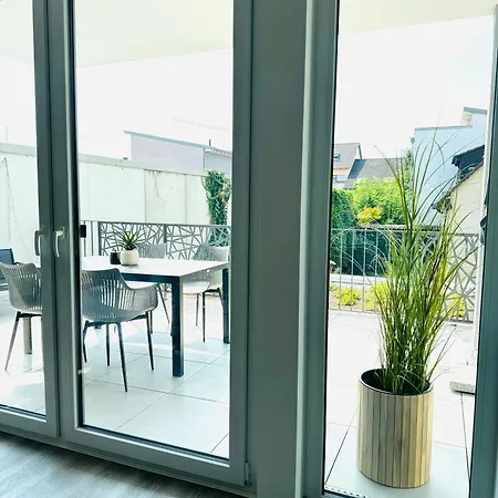 Niro I Design Apartment, Neubau, Dachterrasse, Parkplatz, Lage Schwetzingen